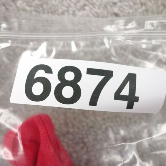 Under Armour Shirt Womens Extra Large Pink Short Sleeve V-Neck Heatgear Stretch - Picture 8 of 8